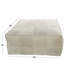 Repose-pieds carré en cuir Sharita-88409217