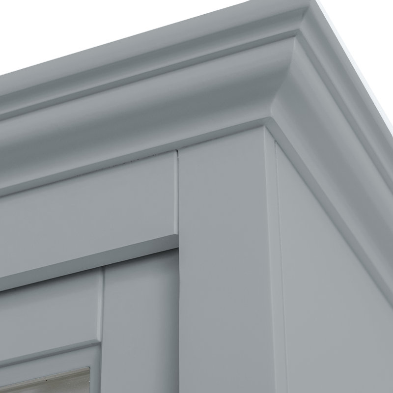 Anneros Display Cabinet, Window Grey