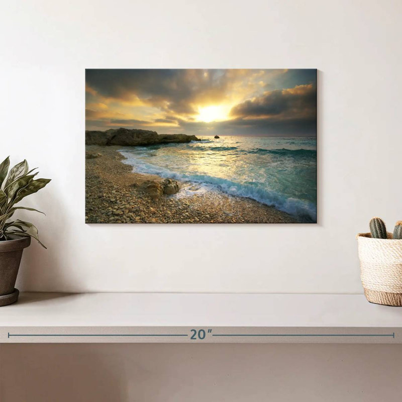 Gillard, coucher de soleil hypnotisant, H 8 po x l 12 po