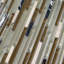 12 in. x 12 in. Linear Honed Marble Tile
