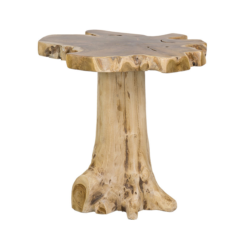 Lunenburg Solid Wood End Table, Natural
