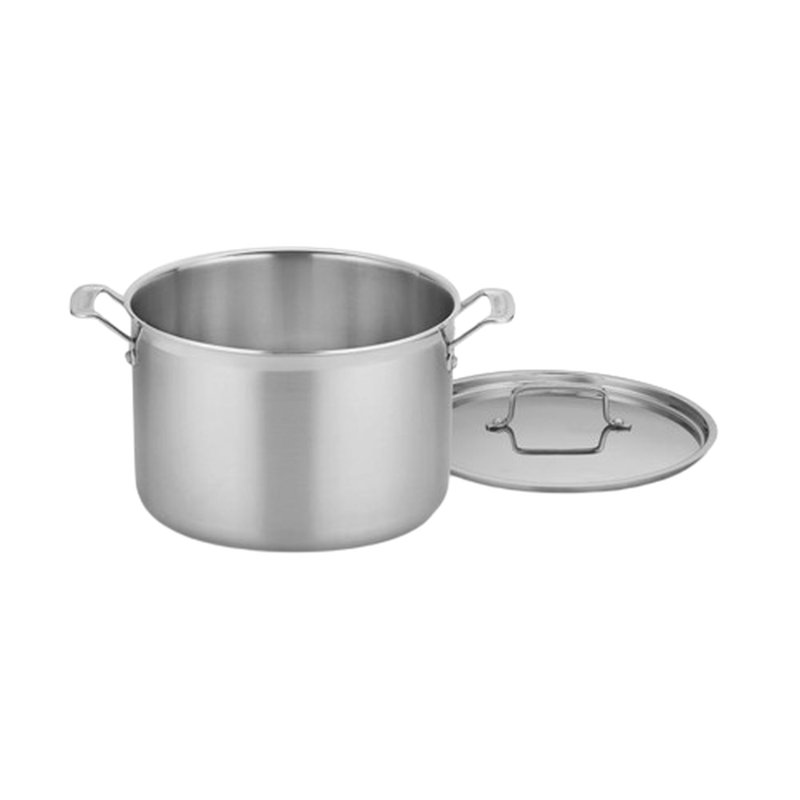 12-Quart Stainless Steel Stockpot with Lid