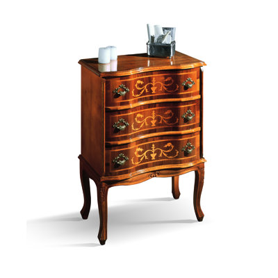 Byer 58 cm W Chest of 3 Drawers