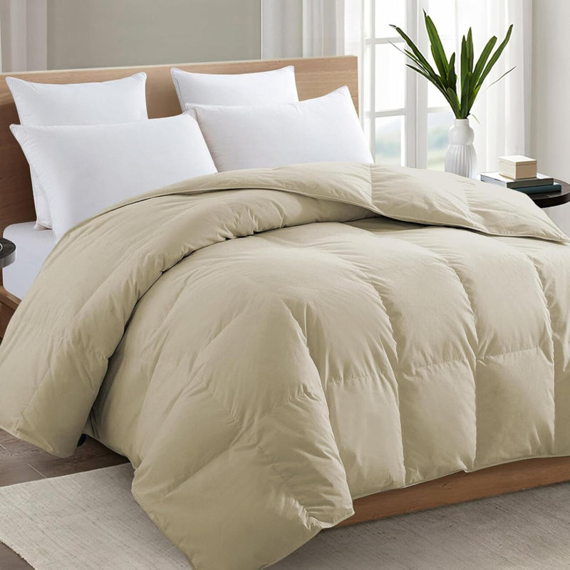 Édredon surdimensionné, housse de couette en duvet synthétique toutes saisons avec languettes de coin, édredon respirant, été chaud