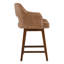 Lainey Faux Leather Counter Stool