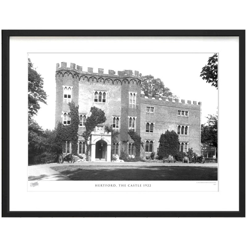 Hertford, The Castle 1922 by Francis Frith - Single Picture Frame Print, 28cm H x 36cm W x 2.3cm D