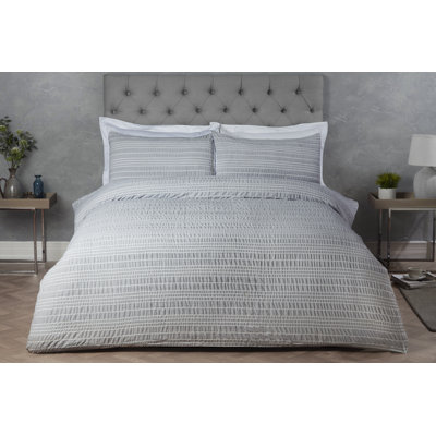 Latitude Run Armour Striped Duvet Cover Set with Pillowcases