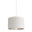 Faux Velvet Drum Pendant Shade ( Uno )-244180723-180256492