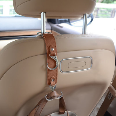 Porte-crochets cachés pour sièges d'auto Articles multifonctionnels à l'intérieur de la voiture