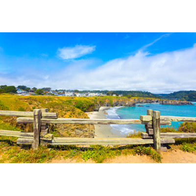 " Mendocino Town Beach View " by Pius99