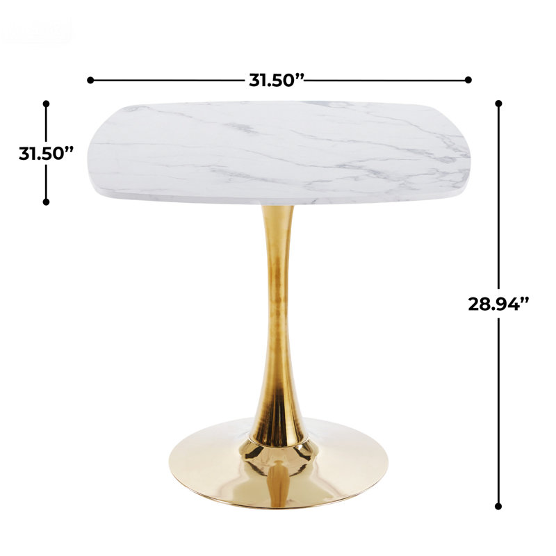 31.5"Squaretulip Dining Table
