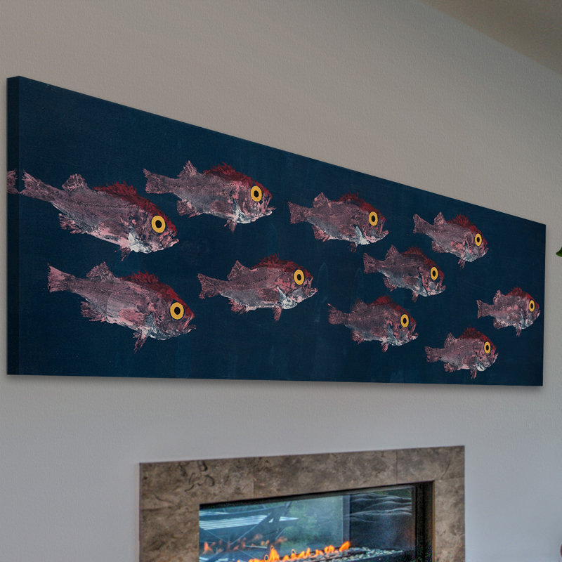 Wrapped Canvas Painting, 38cm H x 114cm W x 3.81cm D