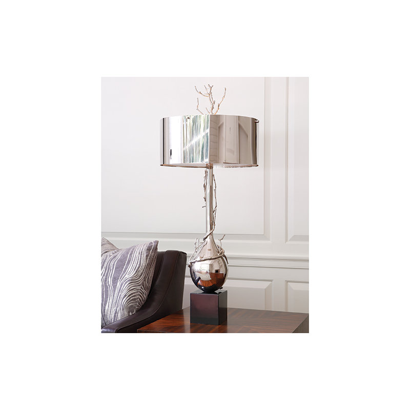 Twig Bulb Lamp, Antique Nickel