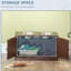 Armoire pour bols pour chien 44L