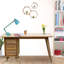 Avaline Solid Wood Writing Desk
