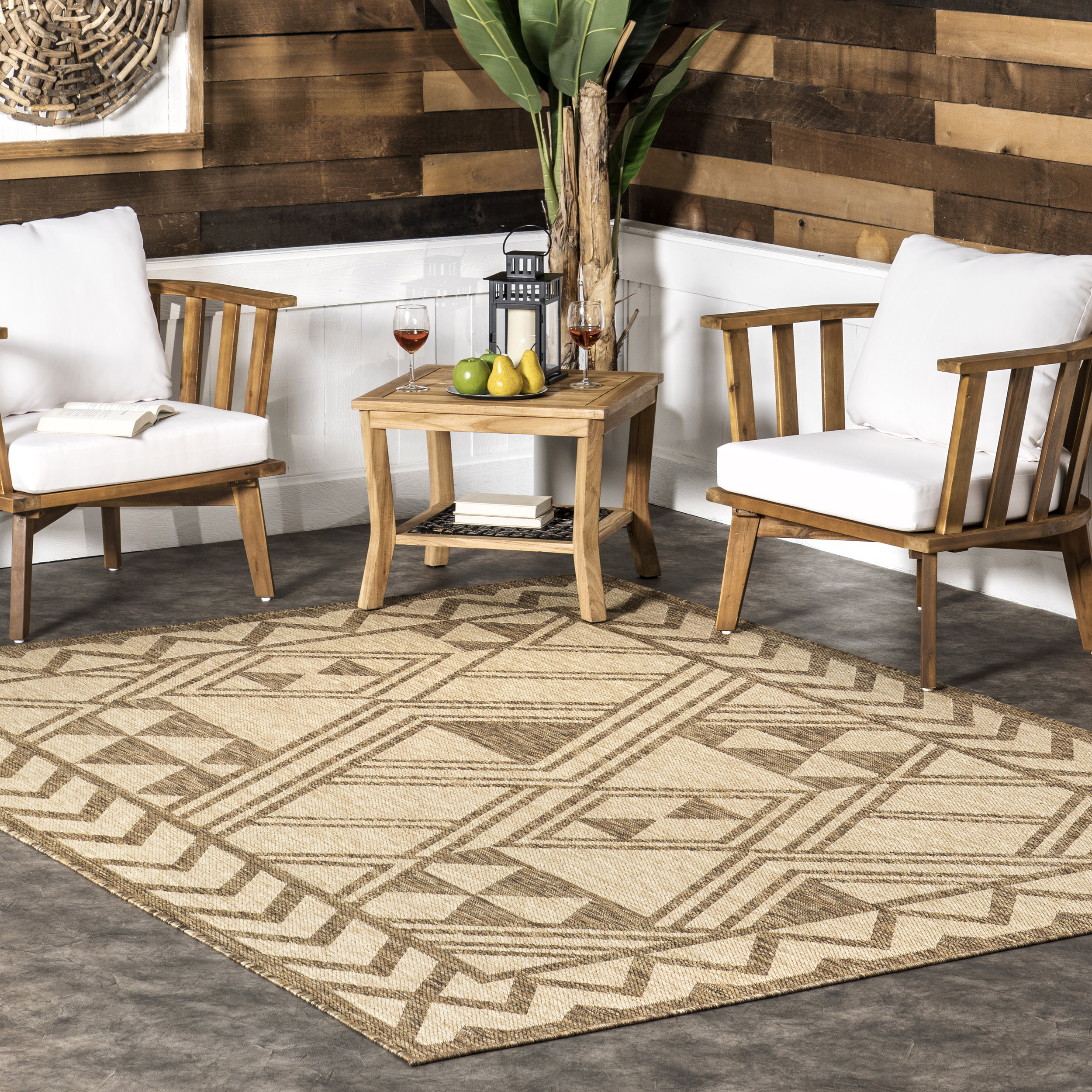 Eloy Grip Dual Surface Indoor/Outdoor Non-Slip Rug Tape (Set of 8) Eider & Ivory