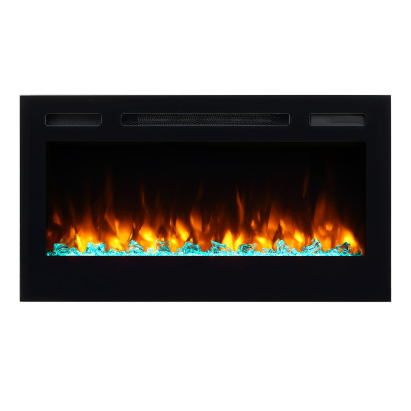 Foyer électrique encastré 36 po Puraflame Alice, H 2 po x l 36,37 po x P 6 po