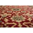One-of-a-Kind 4'10" X 7'4" 1900s Wool Area Rug in Red