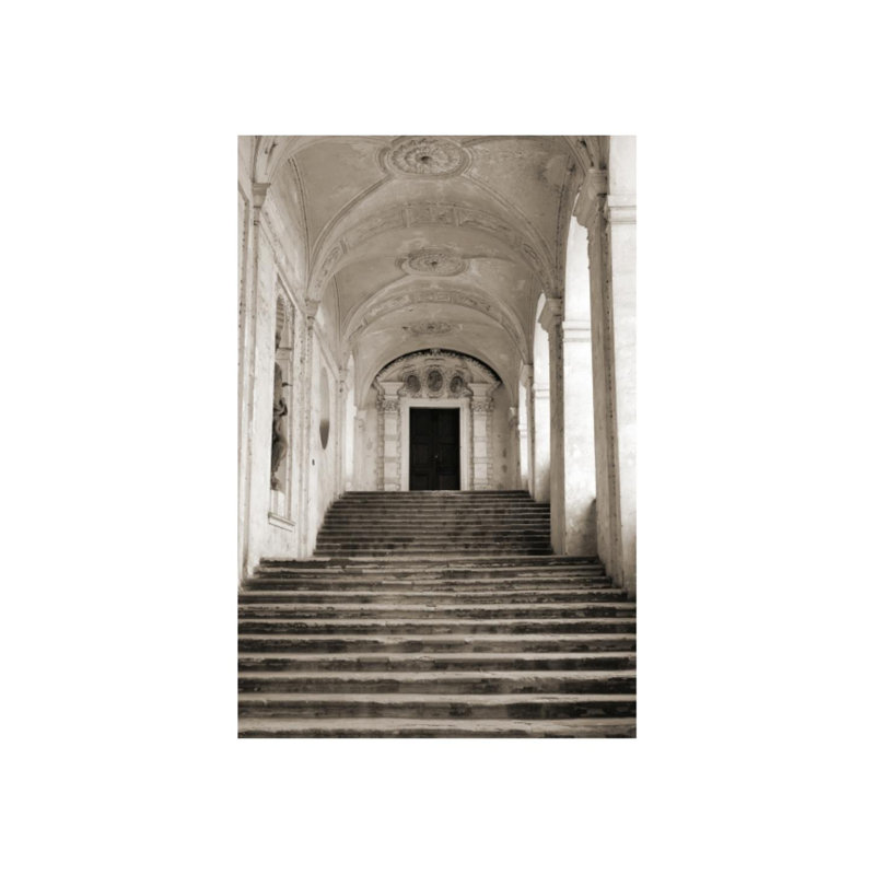 Stairway To The Answer Print by Sofia Fox, 45" H x 30" W x 1.5" D, Matte