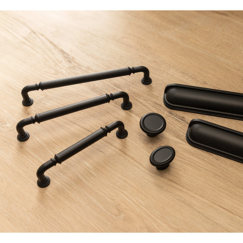 Berkshire Cabinet Pull, 3 3/4", Matte Black