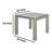 Lawler Square Outdoor Side Table , 18'' in. W 16'' in. D-32006584