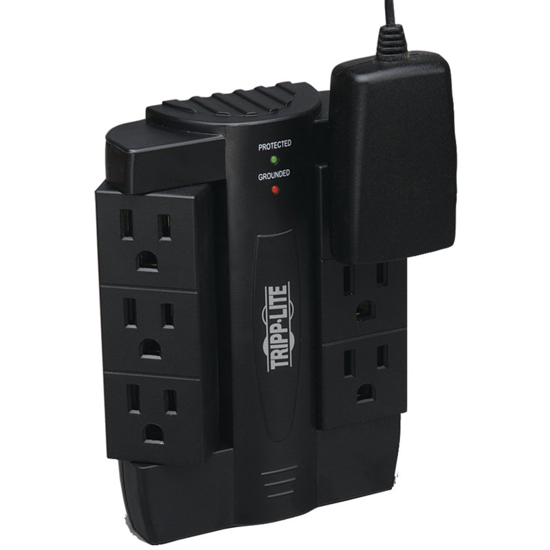 Tripp Lite Direct Plug-in Surge Protector Wall Mounted Outlet & Reviews ...