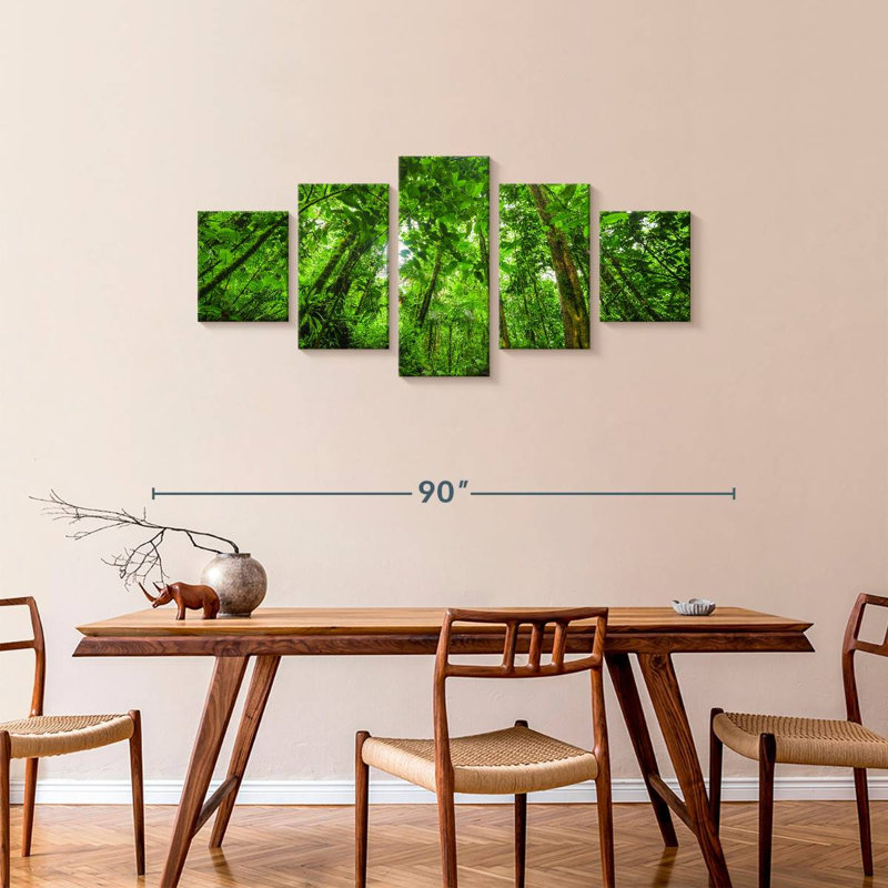 Basse-Terre Jungle, 34" H x 74" W