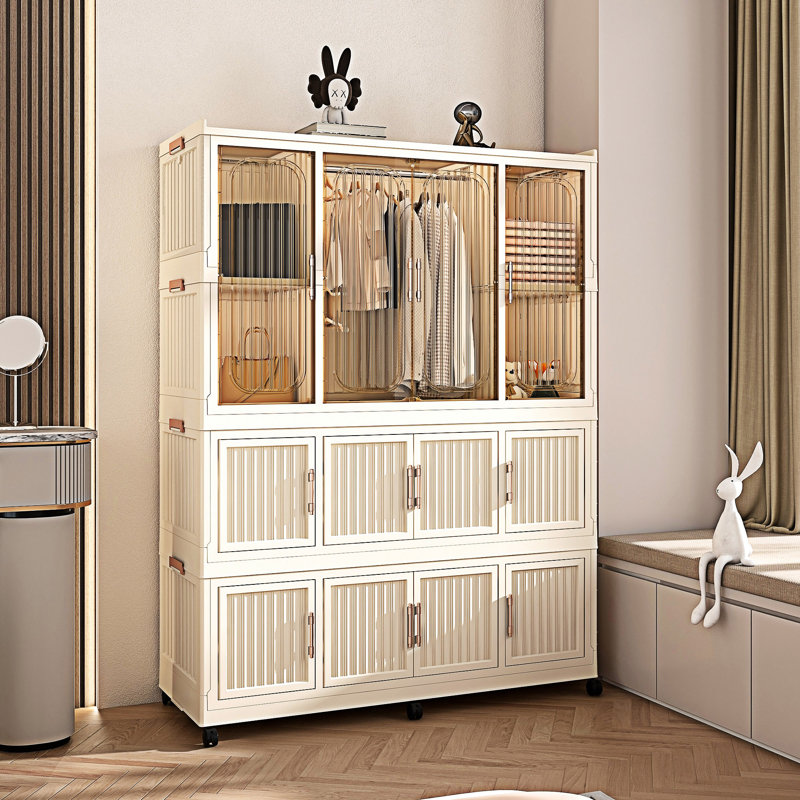Organisateur de rangement pour garde-robe portable