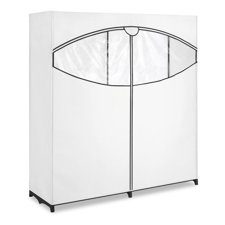 Rebrilliant 60'' Fabric Portable Wardrobe & Reviews - Wayfair Canada