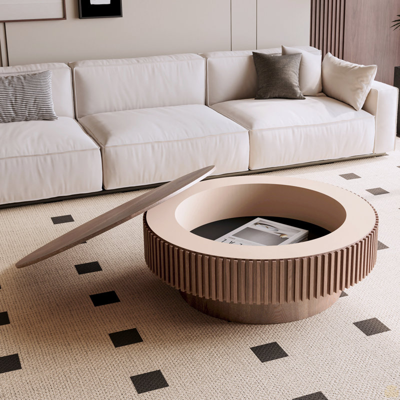 Table basse d'appoint 39,37 po, Noyer