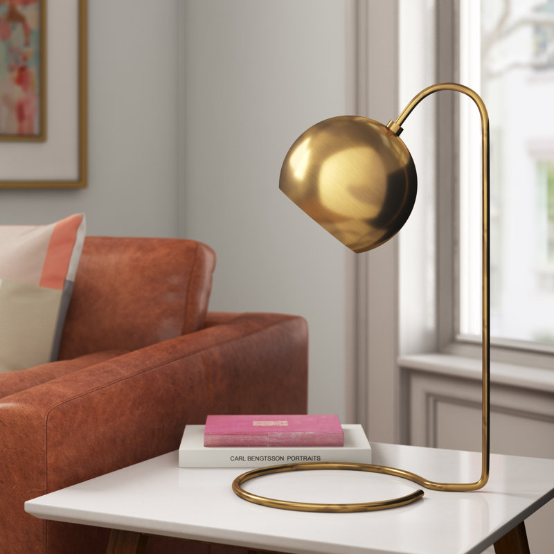 Lampe de bureau 22 po Rehaan, Or