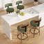 Tabouret de bar pivotant chic en cuir pour un confort et un style ultimes-207768071