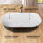 51'' x 27.5'' Freestanding Soaking Acrylic Bathtub-93721305