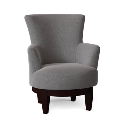 Justine Upholstered Swivel Armchair