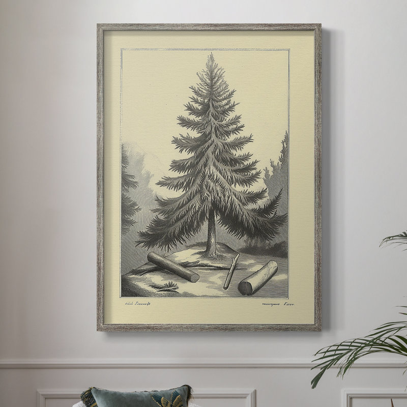 Reproduction d'art encadrée de Noël, H 30 po x l 24 po