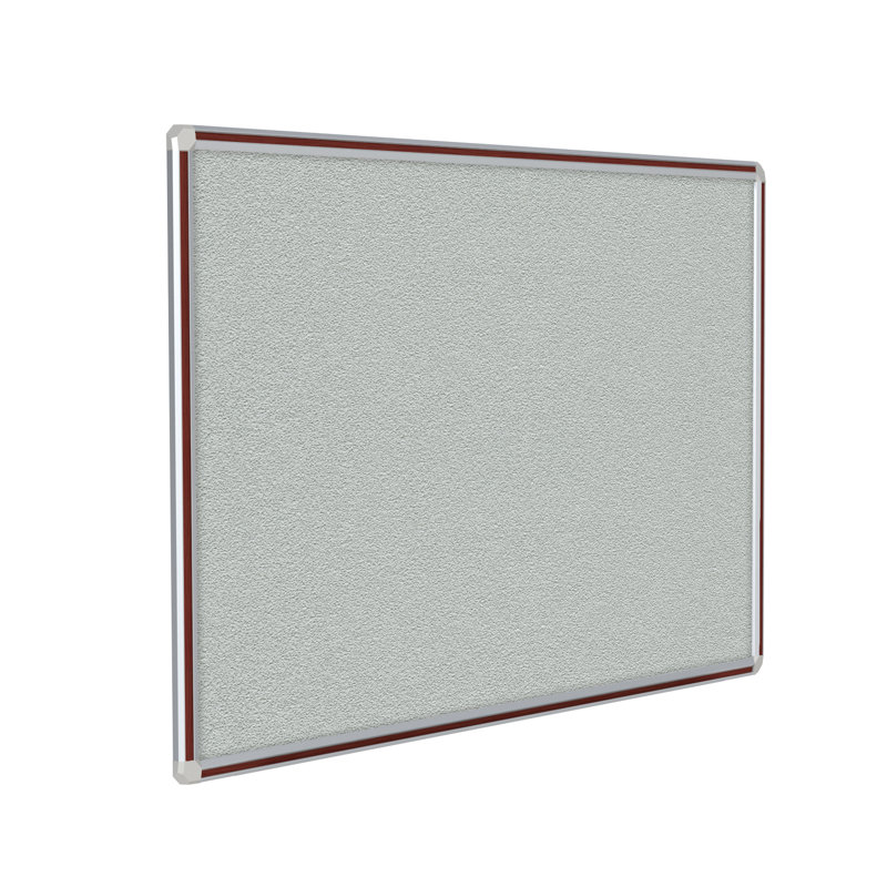Babillard mural DecoAurora, H 36 po x l 48 po x P 0,83 po, Acajou