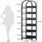 Metal 5-Tier Shelf Bookcase
