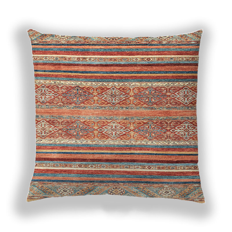 Coussin abstrait 2394, Microsuède