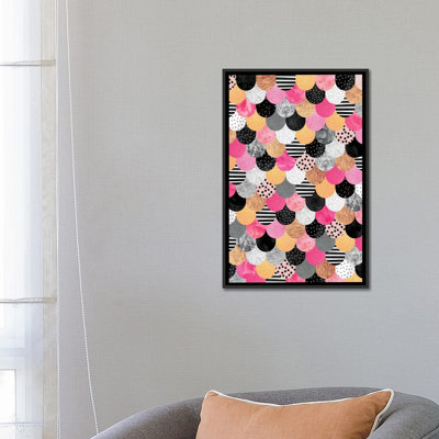 «Pretty Mermaid», impression sur toile tendue