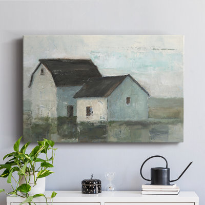 Barn at Sunset II -Gallery Wrapped Cavas