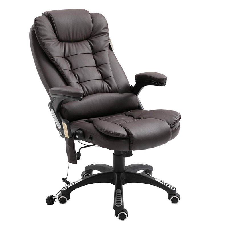Mannion Executive Chair with Headrest, Brown