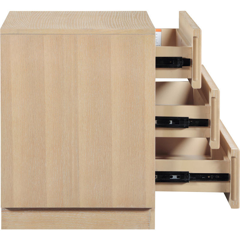 Table de chevet Dillsboro, Naturel