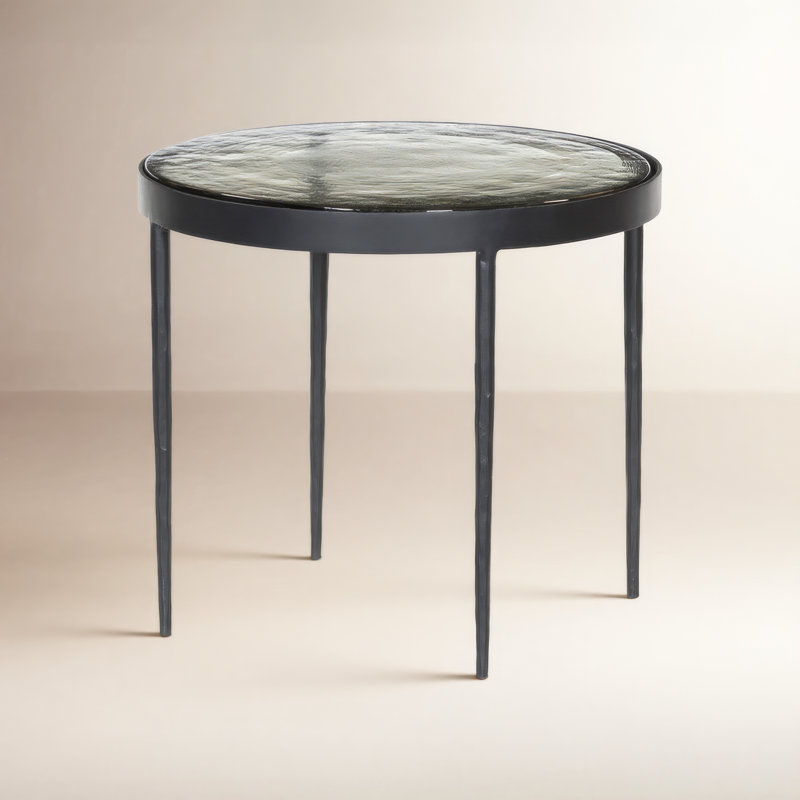 Yoko Coffee Table, 18.25" H x 20.5" L x 20.5" W, Clear