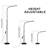 Devyne 72'' LED Task/Reading Floor Lamp