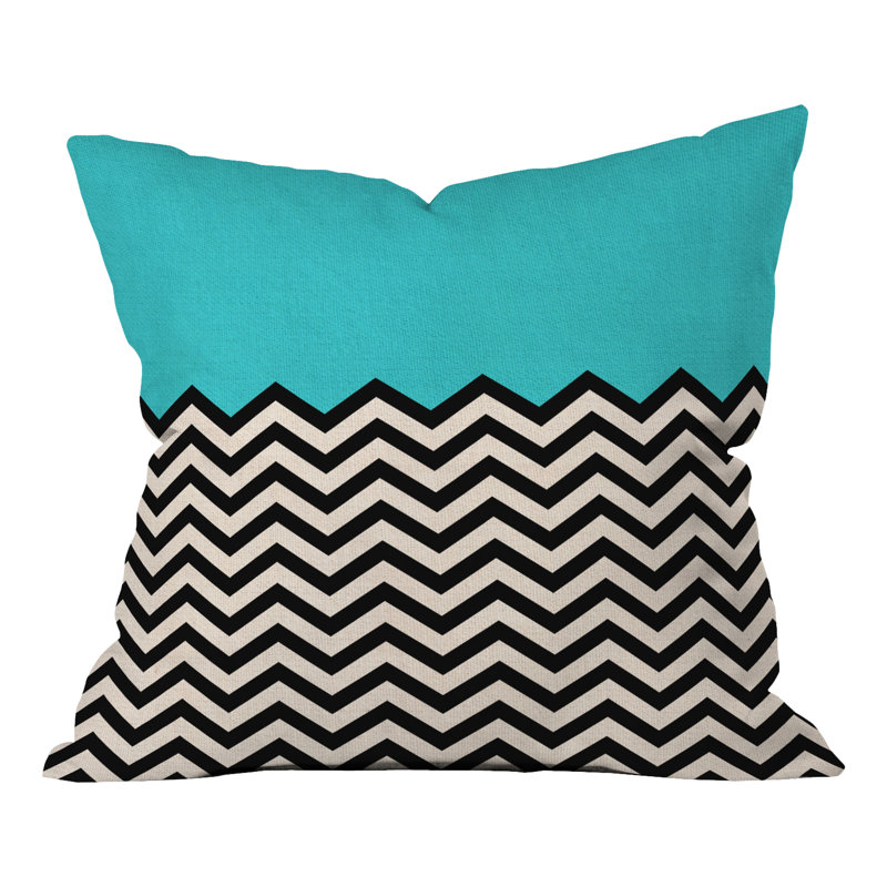 Coussin décoratif d'intérieur/d'extérieur, 18 po x 18 po, Suivez le ciel