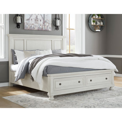 Robbinsdale King Panel Storage Bed