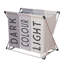 Plastic Rolling Laundry Sorter with Handles