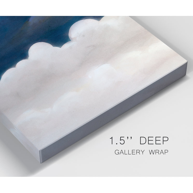 " Cloudy Night IV ", 16" H x 16" W x 1.5" D