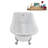 58" Streamlin Clawfoot Tub,Tray,Drain, Clawfeet-101628928-102219865