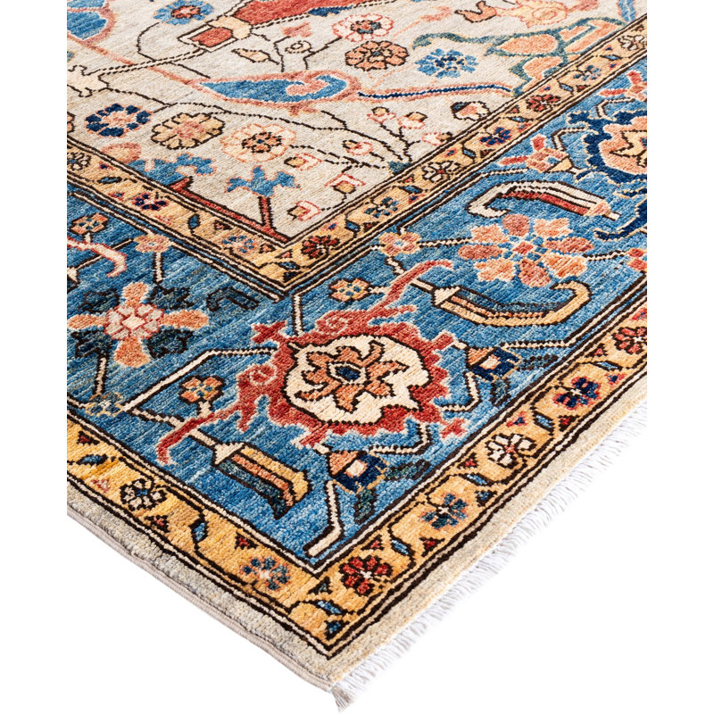 Serapi One-of-a-Kind 7' 10" X 9' 9" Hand Knotted Area Rug